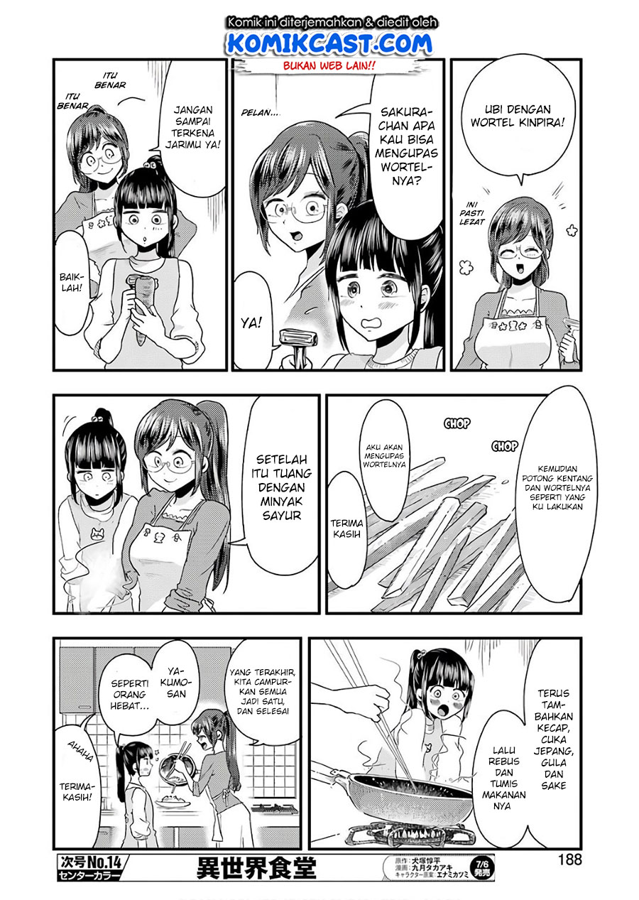 Yakumo-san wa Ezuke ga Shitai. Chapter 41 Bahasa Indonesia